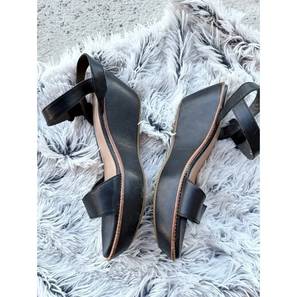 Camper‎ Damas Leather Wedge Sandals